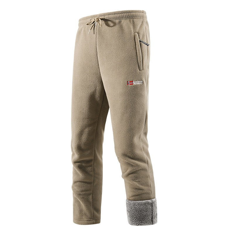 Unisex Warme und Langlebige Sherpa-gefütterte Fleecehose