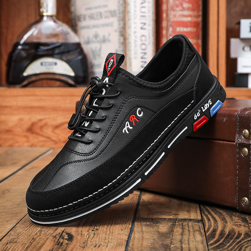 Casual Business Schuhe für Herren aus wasserfestem und fleckenresistentem Leder mit weicher Sohle für erhöhten Komfort