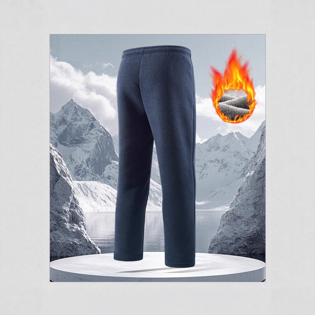 Unisex Warme und Langlebige Sherpa-gefütterte Fleecehose
