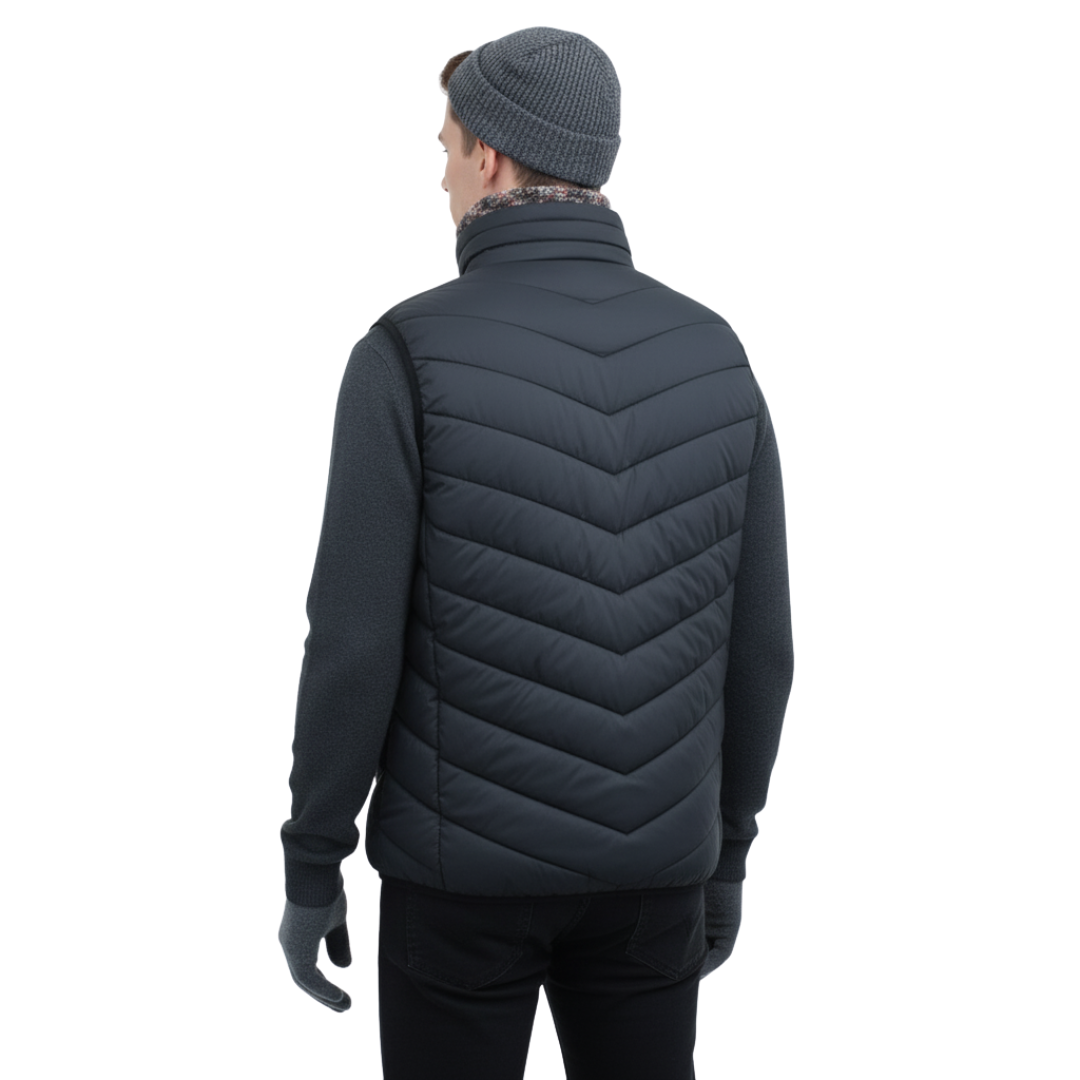 Beheizte Weste mit 9-21 Heizzonen & USB-C – für Damen & Herren