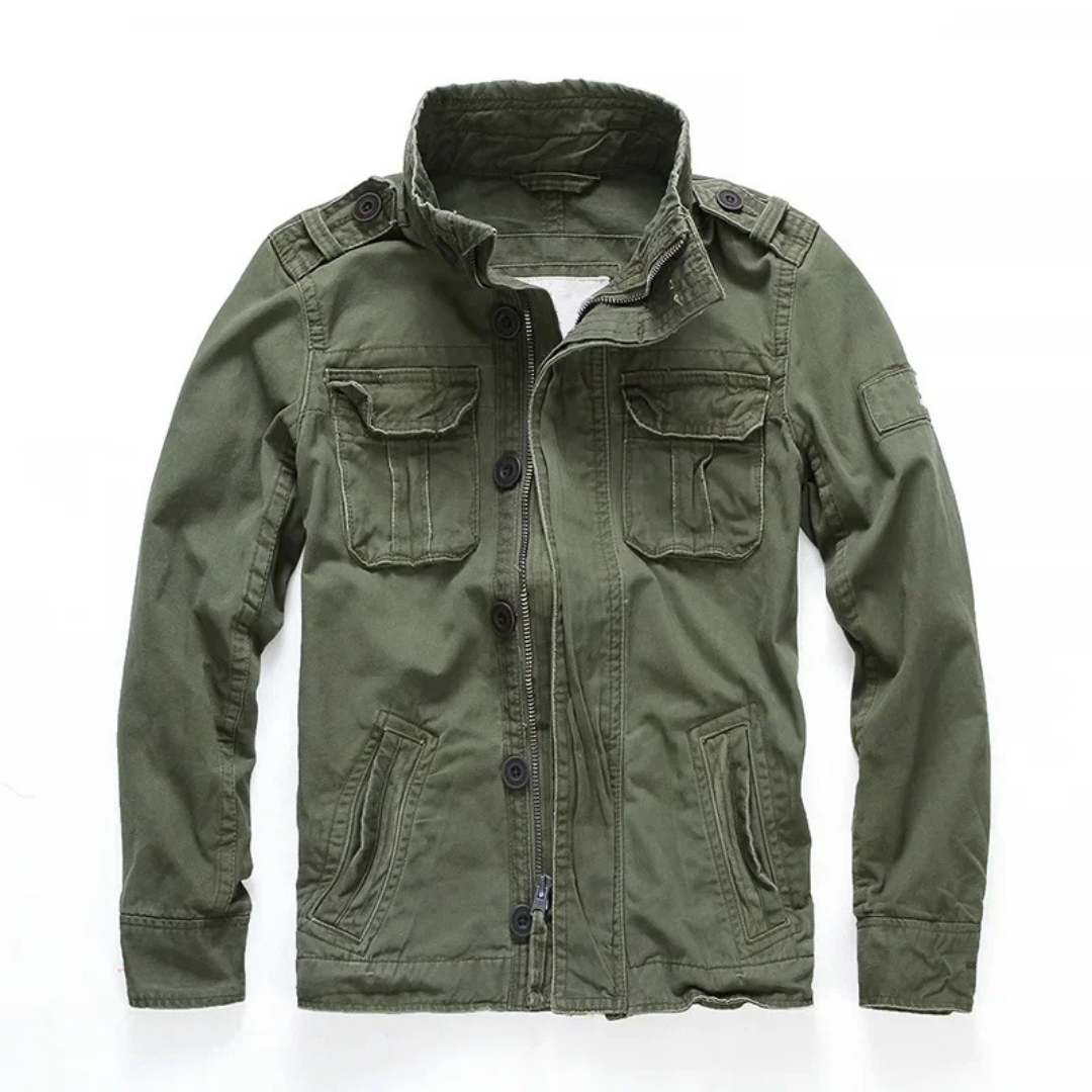 Cargo Jeansjacke mit Mehrfach-Taschen & Robustem Design – UrbanTrail Jacket