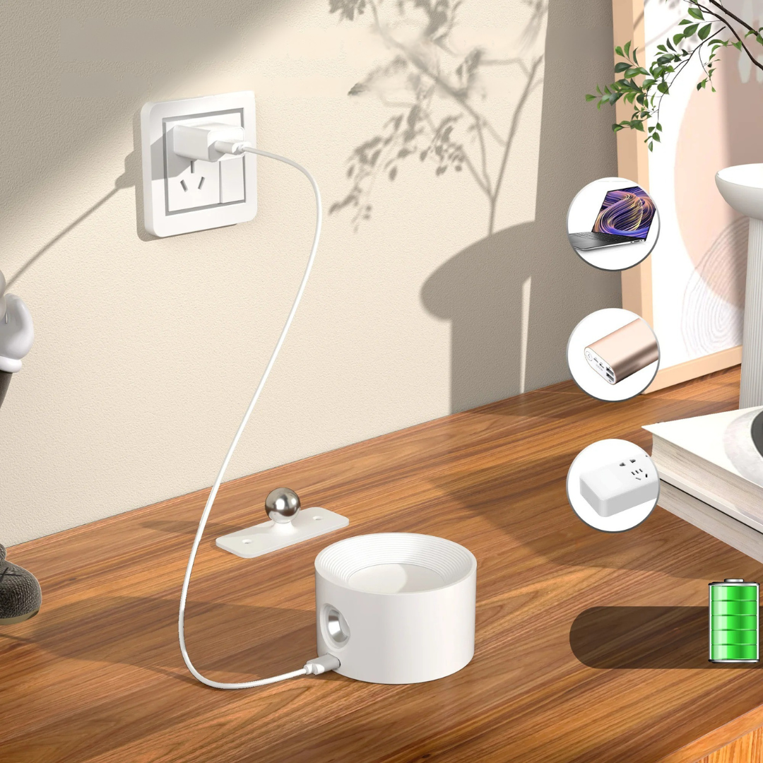 Innenbeleuchtung LED Wandleuchten mit Akku, 360° drehbar & dimmbar – LumoFlex Lights