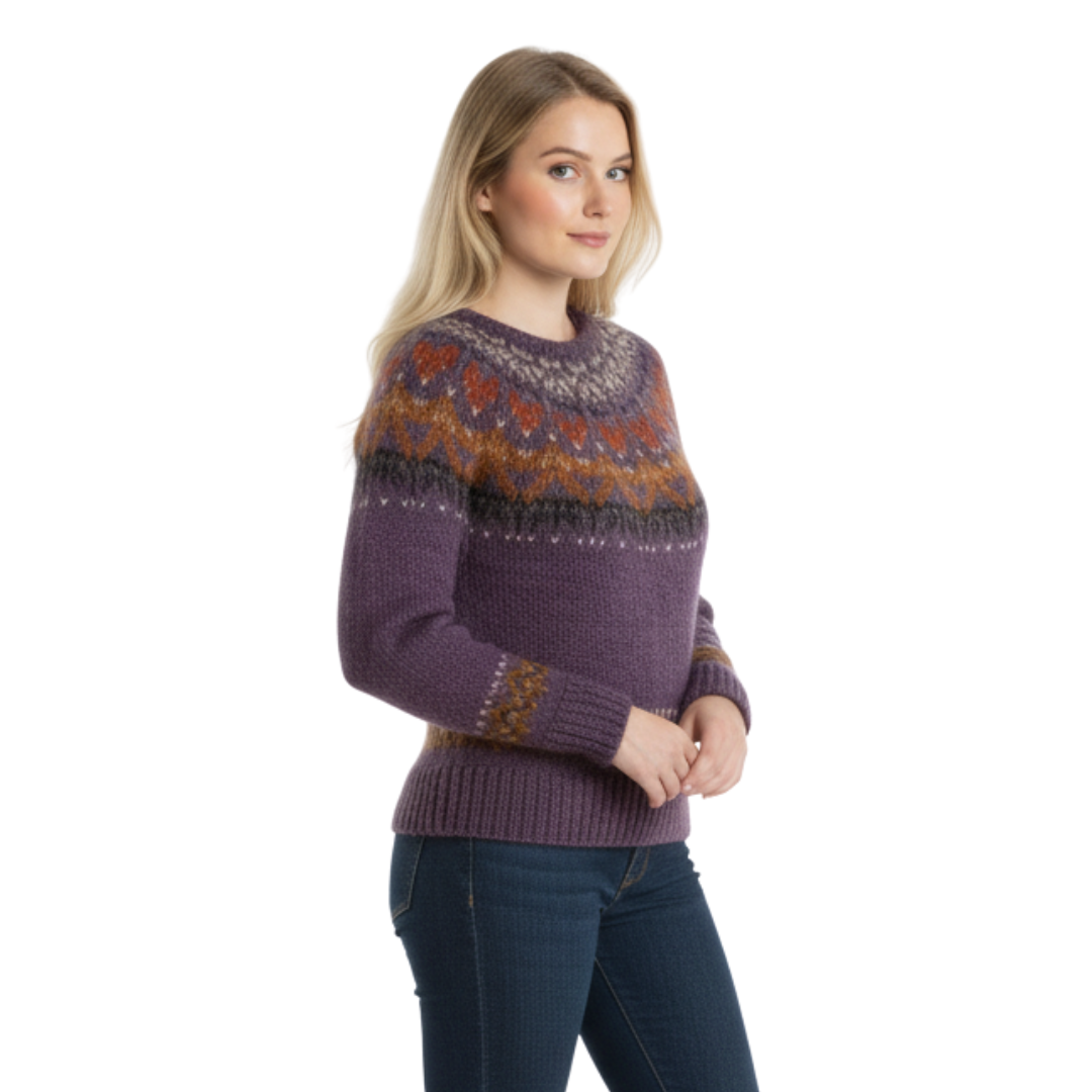 Nordspur | FrostLoom Nordischer Strickpullover