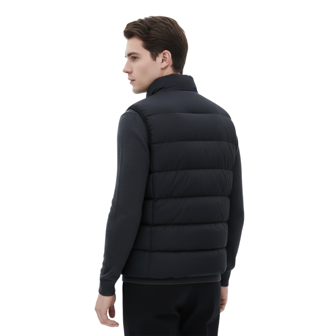 Beheizte Weste mit 9 Heizzonen & USB-C Anschluss – ThermoVest Pro Elektrische Heizweste für Herren & Damen