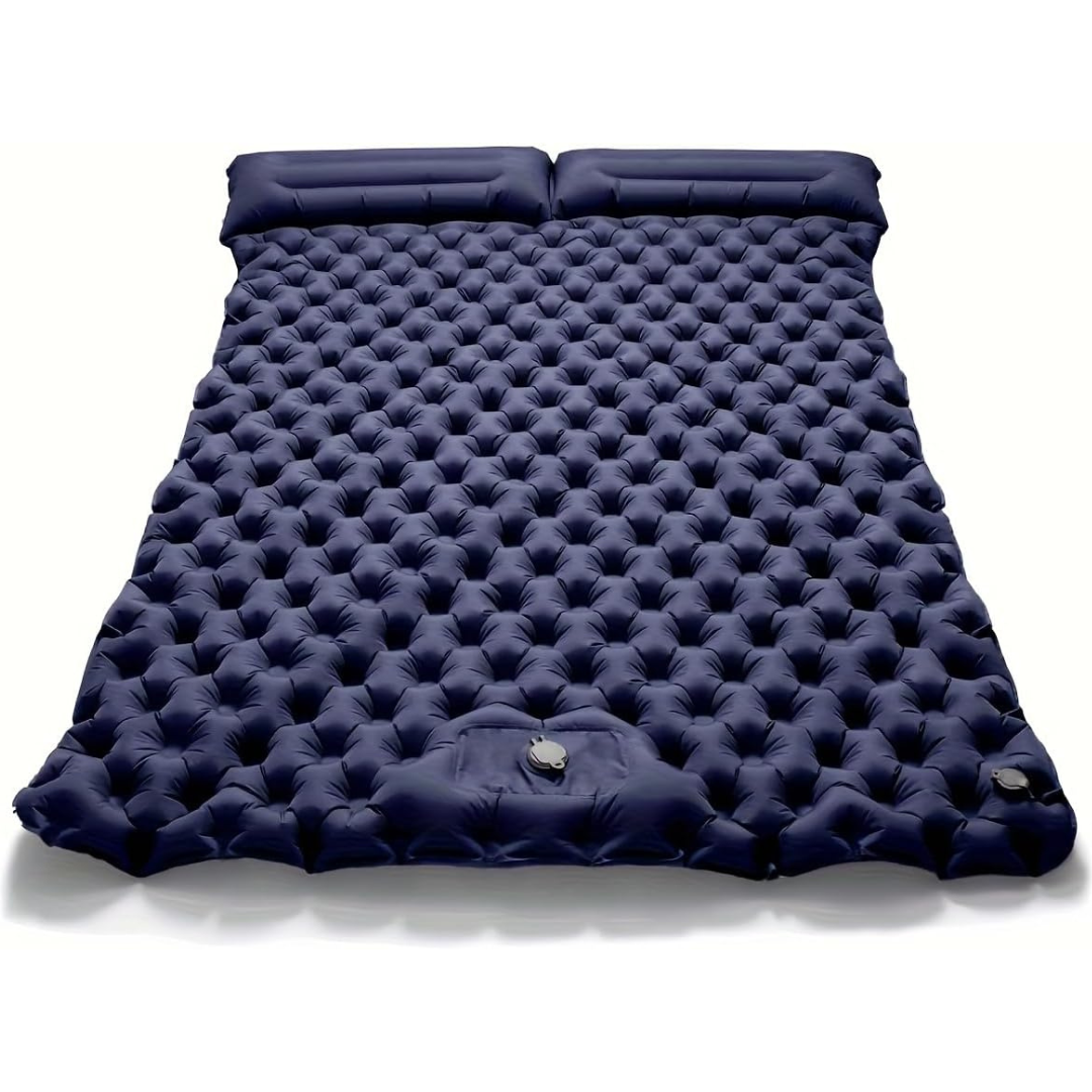 Doppelte Camping Isomatte mit Fußpumpe – AirNest Duo