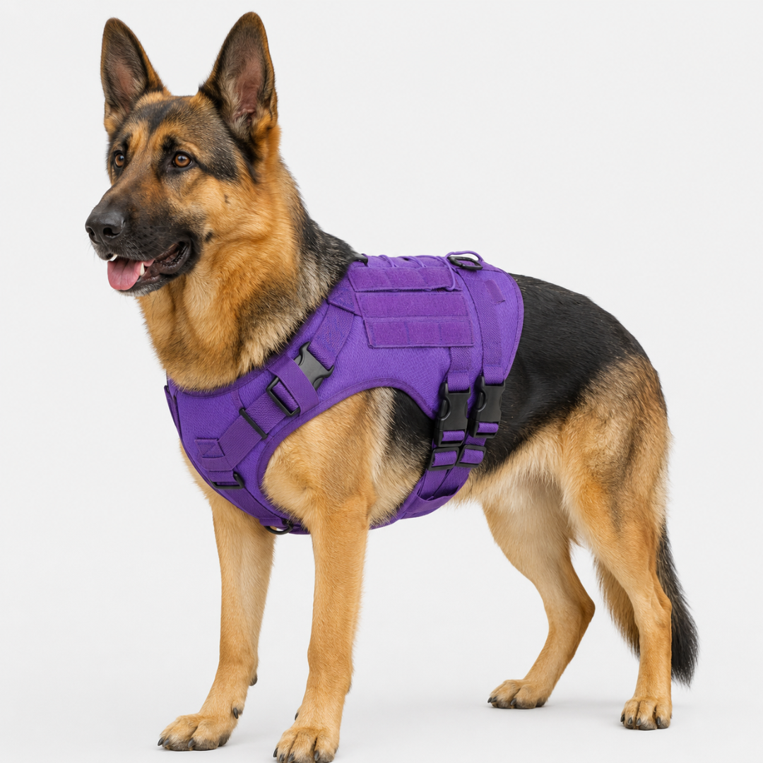 Nordspur | Tacticanine Militär-Stil Taktisches Hundegeschirr-Set