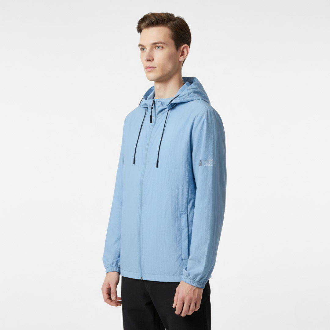Leichte UV-Windjacke für Herren – Outdoorjacke