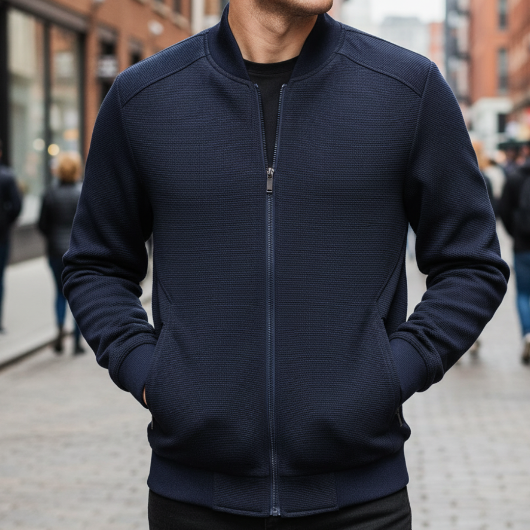 Jacken für Herren mit Reißverschluss & warmem Bomber-Stil – Nordspur UrbanShield