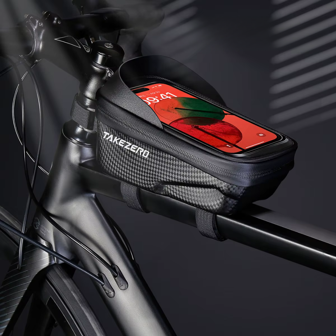 Fahrrad-Vorbau-Tasche kompakt mit harter EVA-Schale – HardRide One