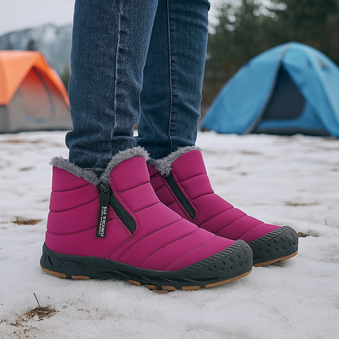 Winterstiefel Herren Damen wasserdicht – FrostTrek Zip