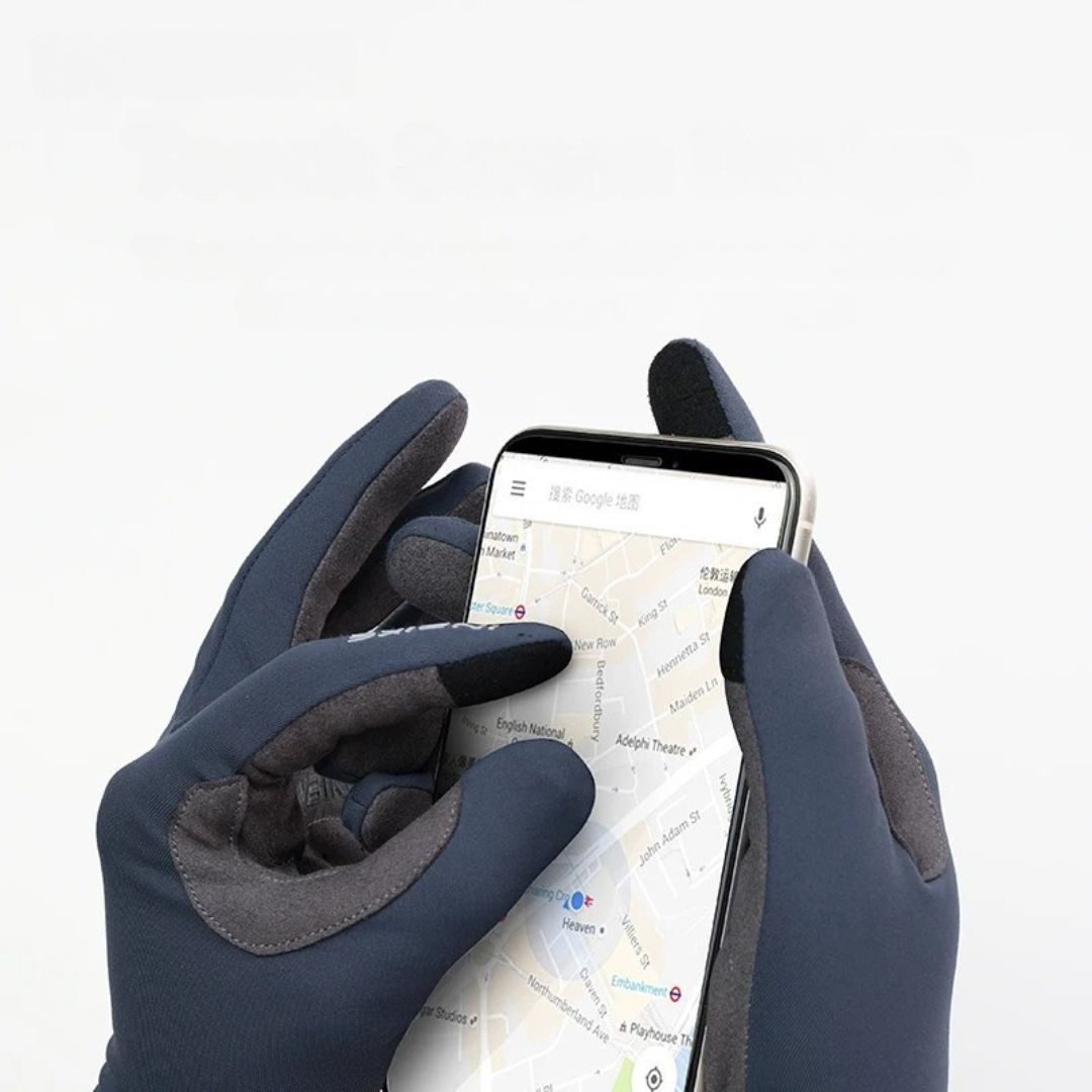 Fahrradhandschuhe Winter Touchscreen – ThermoGrip Flex