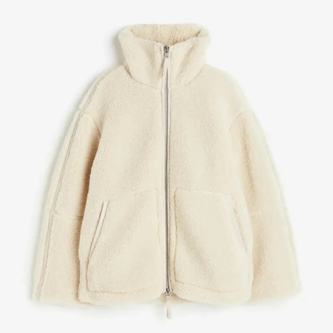 Plüschjacke Damen mit Wärme & Komfort – CozyFleece Chic