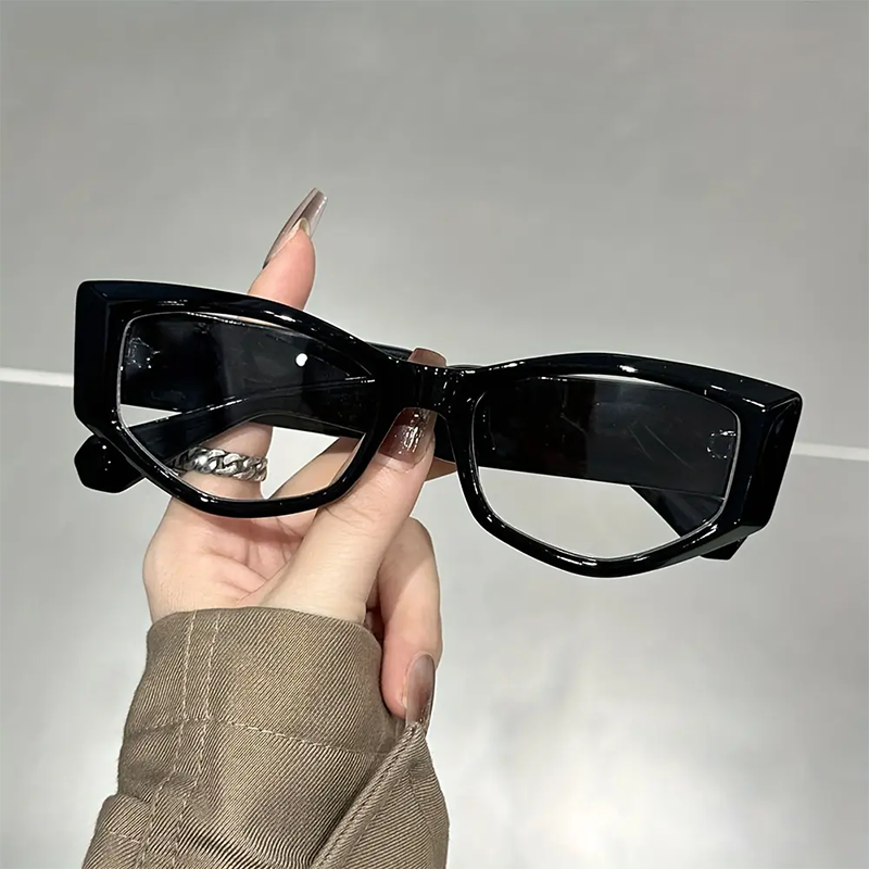 Damen-Lesebrille Anti-Blaulicht Vollrand Eckig