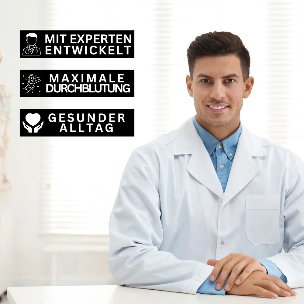 Bequeme Kompressionsstrümpfe mit Zipper