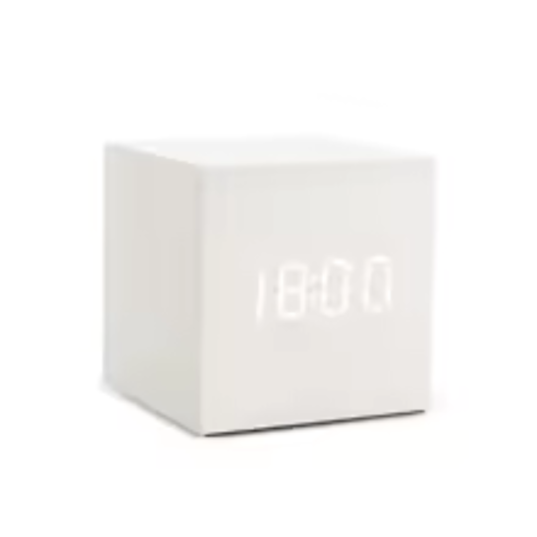 Digitaler Wecker mit LED-Anzeige & Sprachsteuerung – CubeGlow Clock