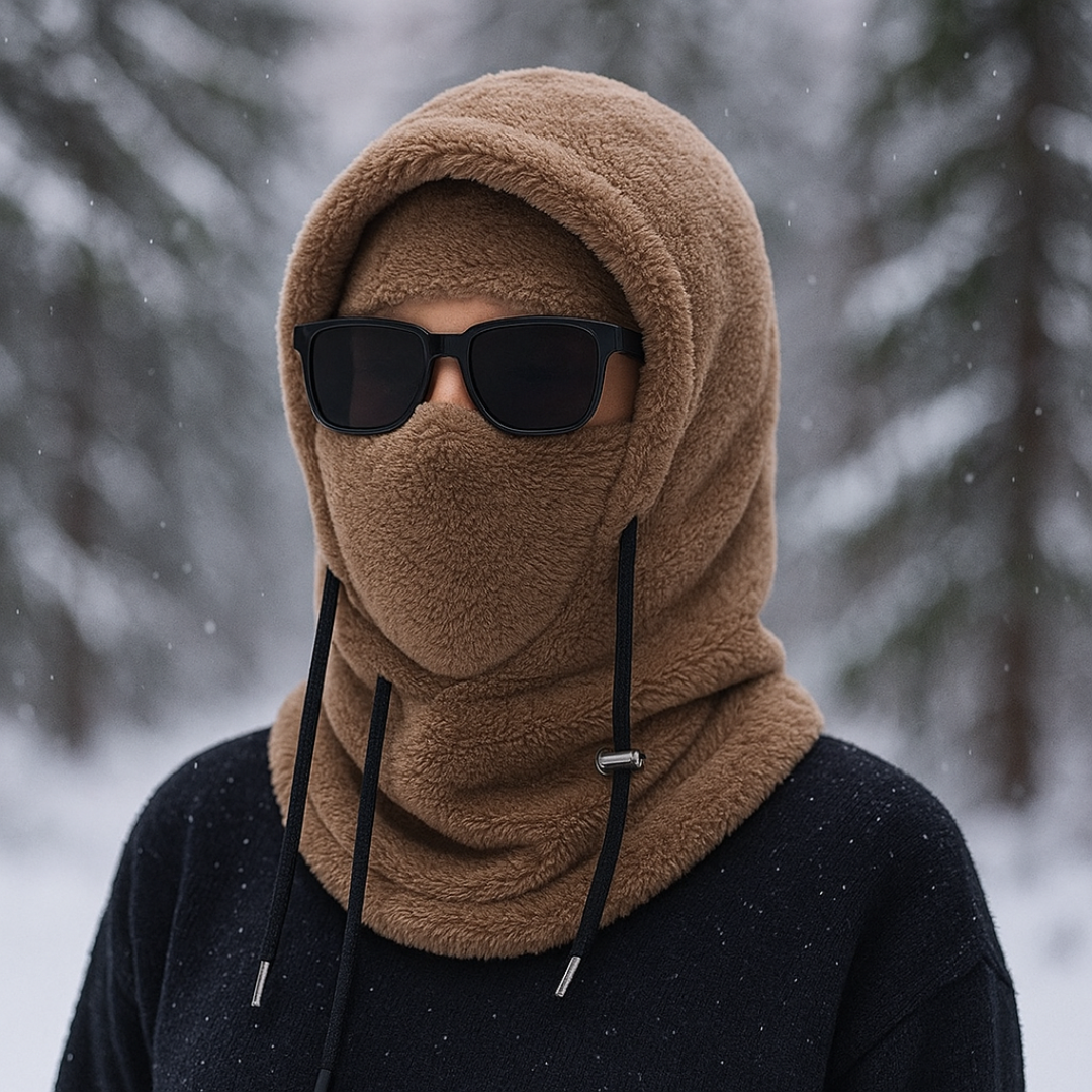 Balaclava Wintermütze mit Fleecefutter – FrostHülle