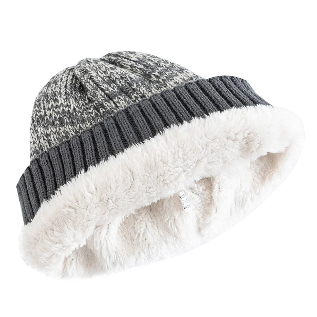 Mütze mit Fleecefutter – FrostWärme