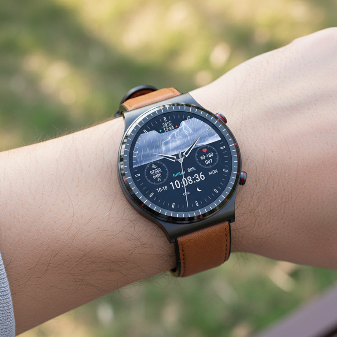 Smartwatch mit EKG, Blutsauerstoff- & Herzfrequenzmessung – VitaTrack Uhren