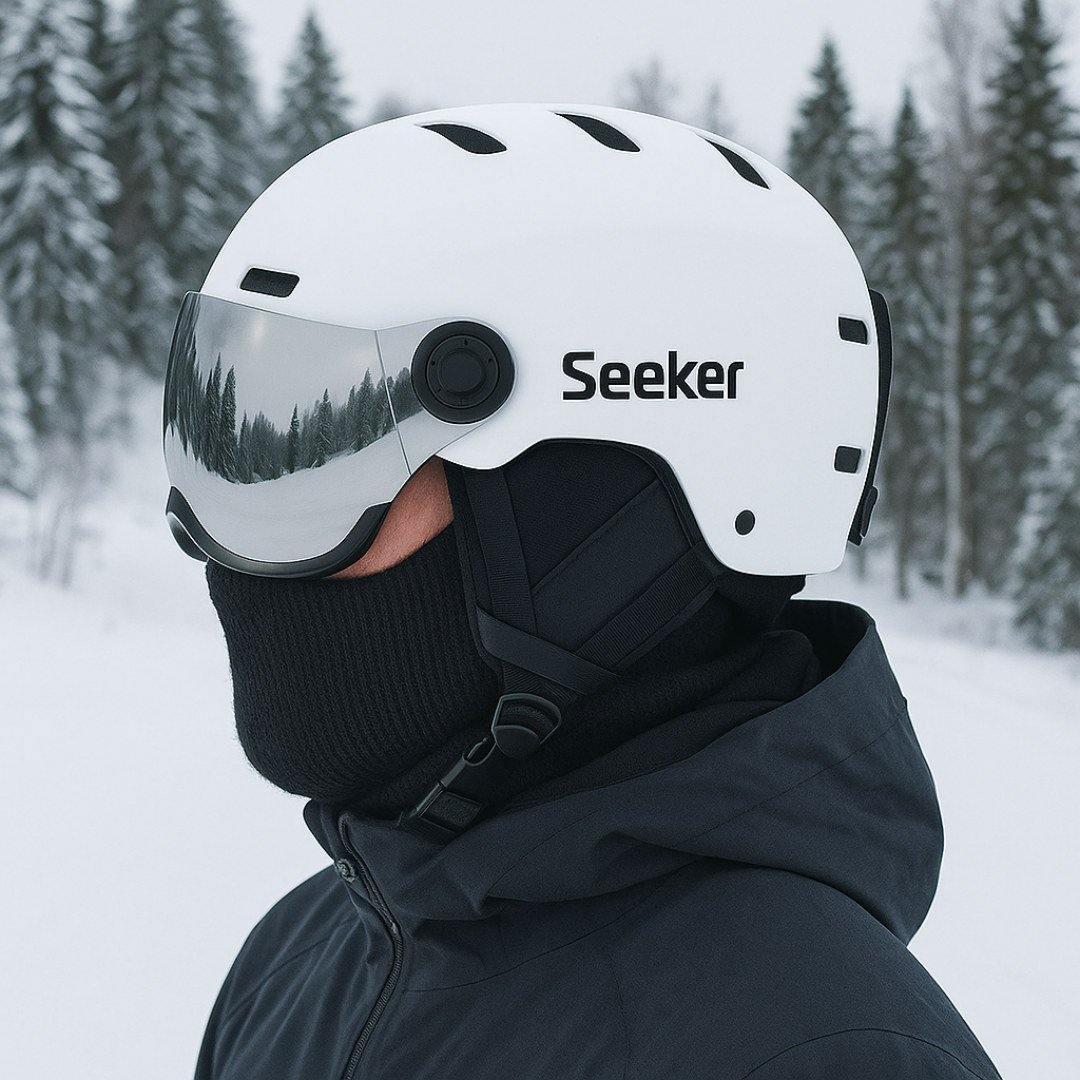 Skihelm mit Visier – AlpenGuard