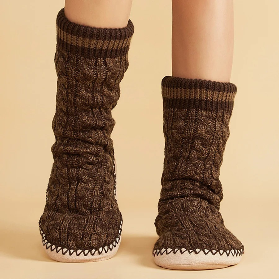 Hausschuhe Winter Socke – WärmeFlex