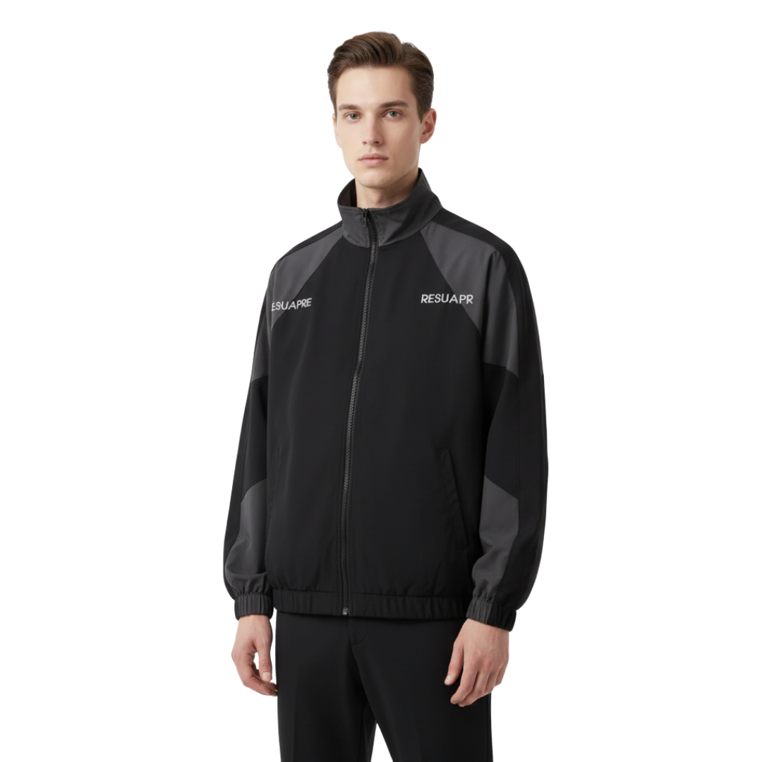 Leichte Herren Windbreaker Jacke – Varsity-Stil Shell