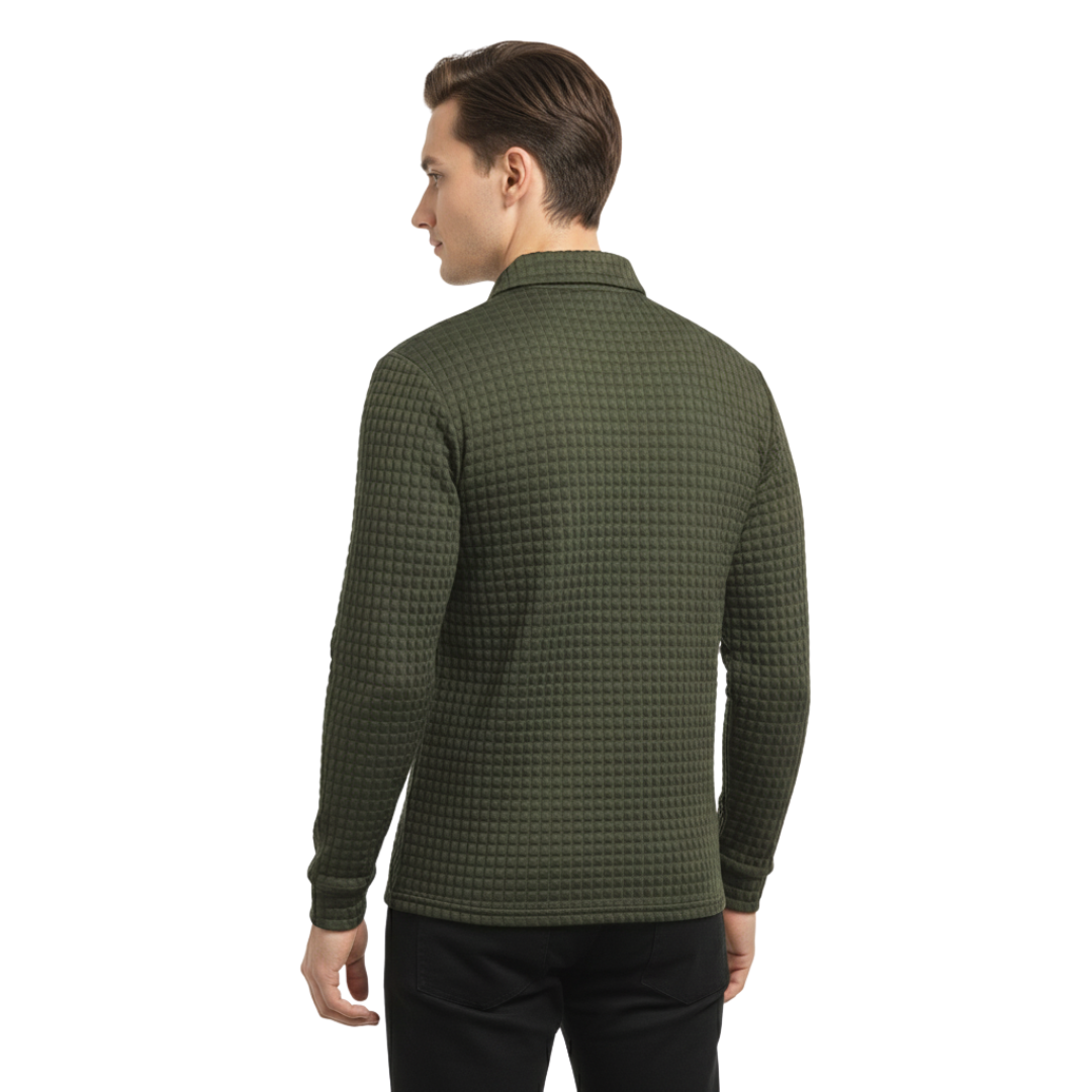 Nordspur | BlackWaffle Langarm-Pullover