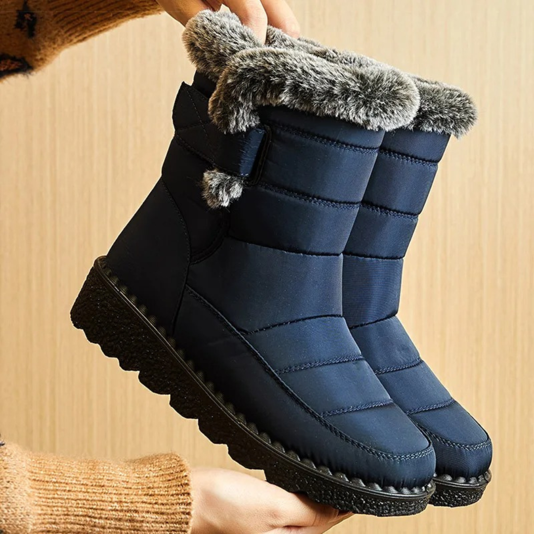 Winterstiefel Damen wasserdicht mit Warmfutter & rutschfester Sohle – FrostStep Boots