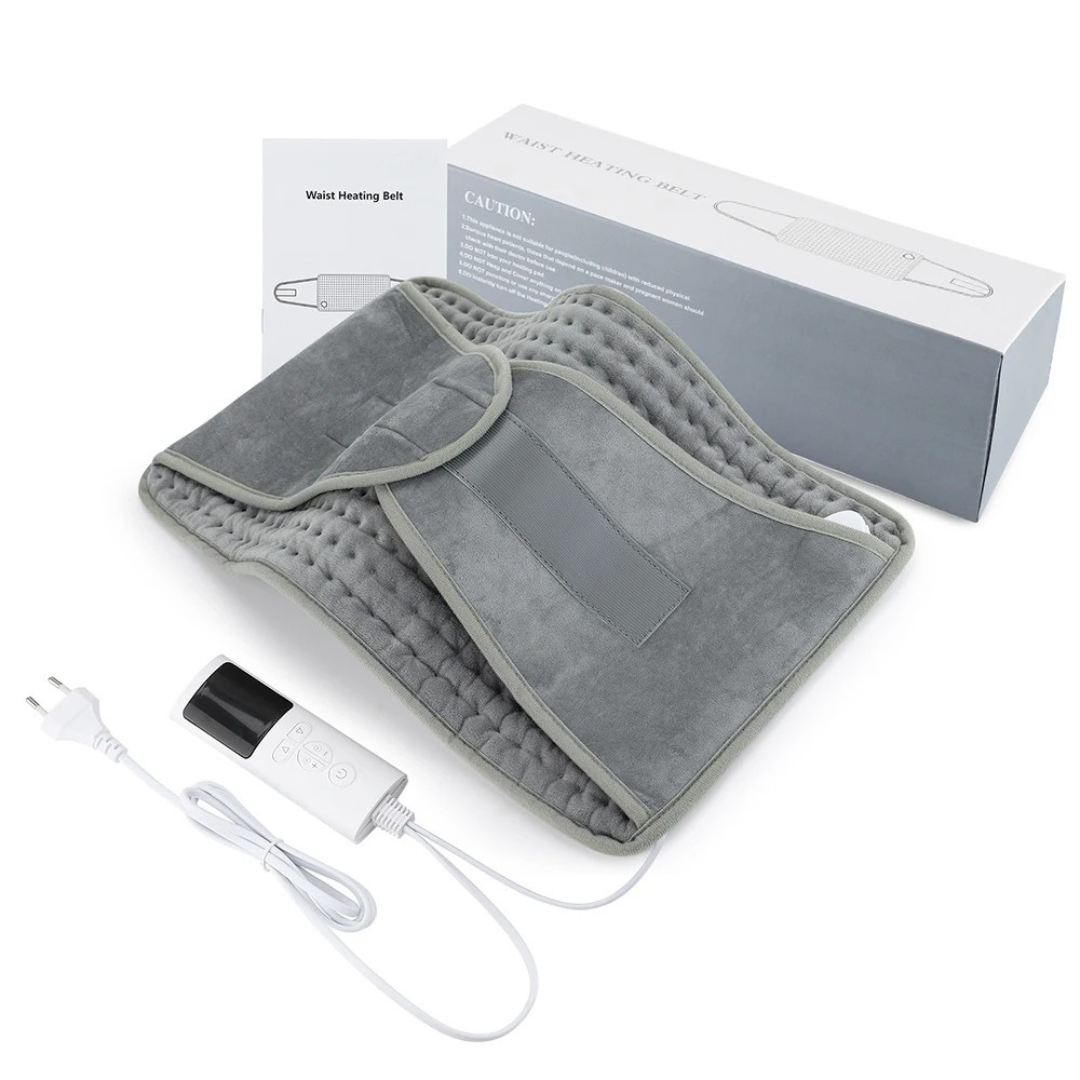 Körperwärmer Heizgürtel mit 9 Temperaturstufen & Timer – HeatFlex Pad