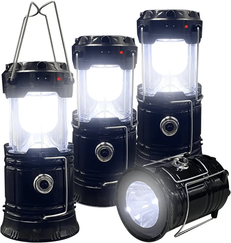 Zusammenklappbare LED Campinglampen Leicht Wasserdicht Solar