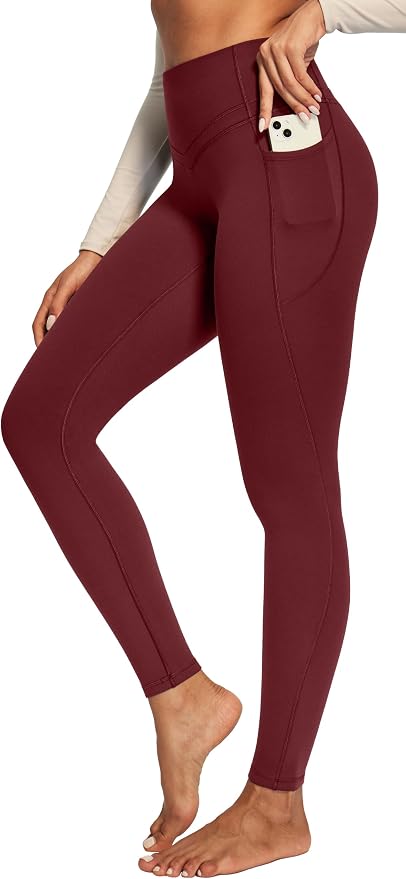 Damen High Waist Kompressions-Leggings mit Bauchkontrolle