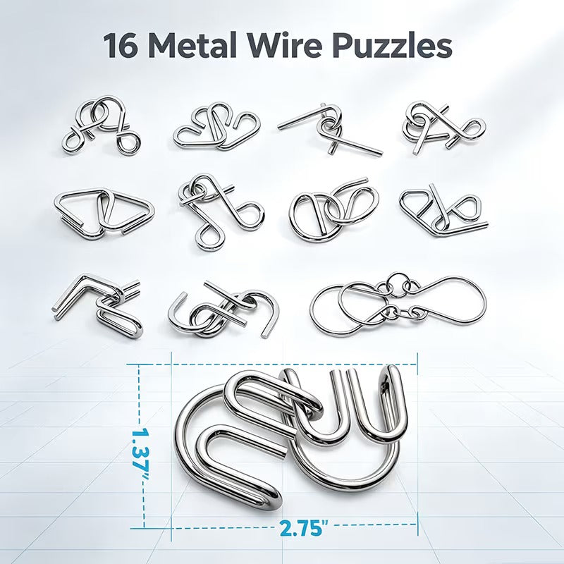 Metall Montessori Puzzle