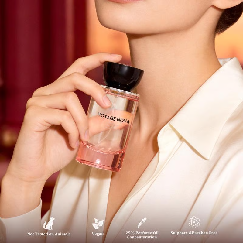 Voyage Nova Rosey Fruity Floral Extrait De Parfum Langanhaltender Luxusduft