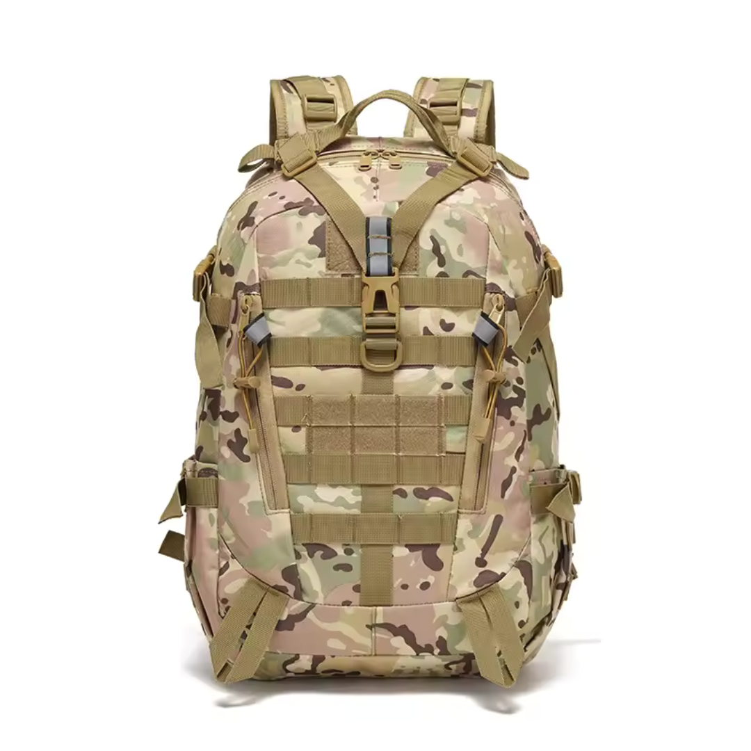 Robuster Outdoor-Rucksack 40L mit Reflektor – Pickag ReconPack
