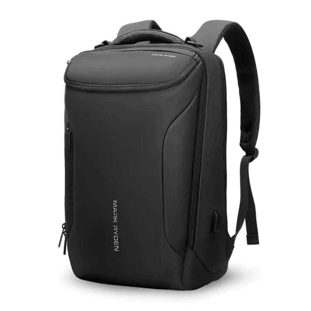 Taschen Laptop-Rucksack wasserdicht mit USB-Port & Multi-Carry Design – TechGuard Pack