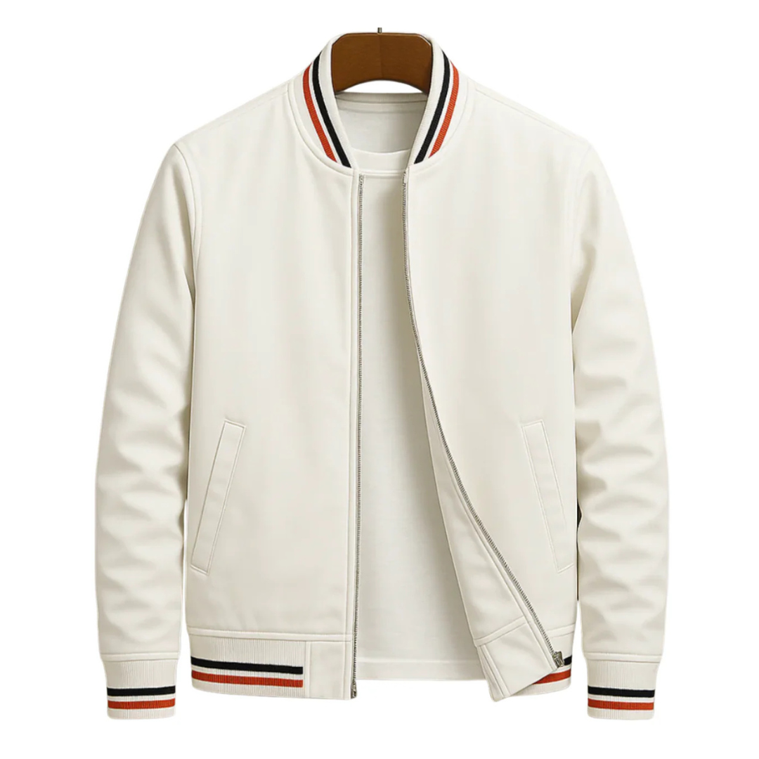 Bomberjacke im College-Style mit Streifen – UrbanStripe Jacket