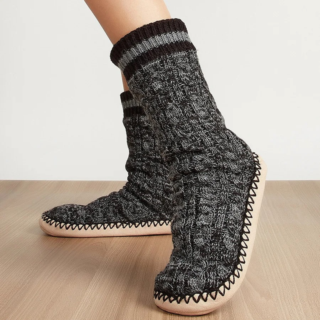Hausschuhe Winter Socke – WärmeFlex
