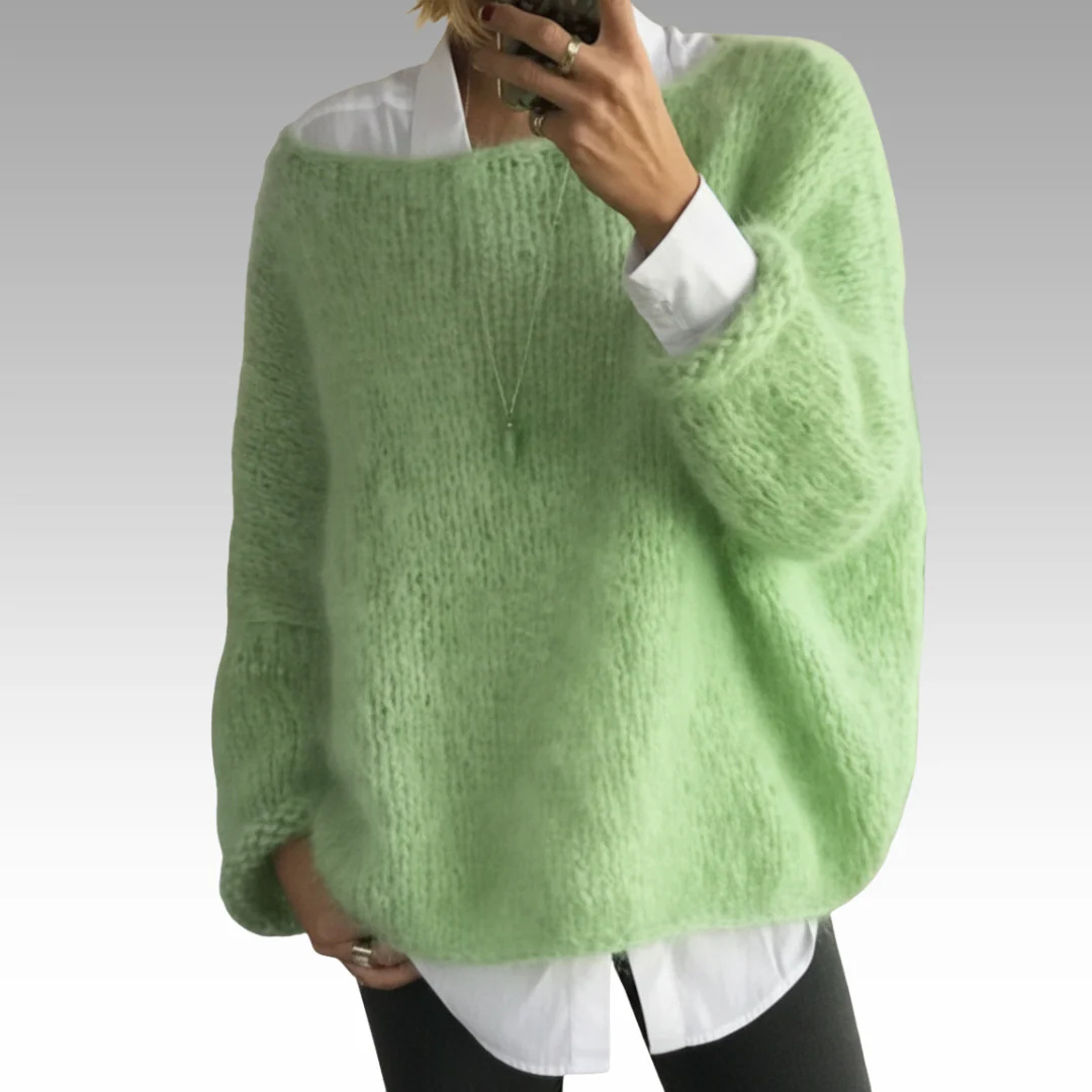 Strickpullover mit lockerer Passform & weichem Stoff – Sofira Knitwear