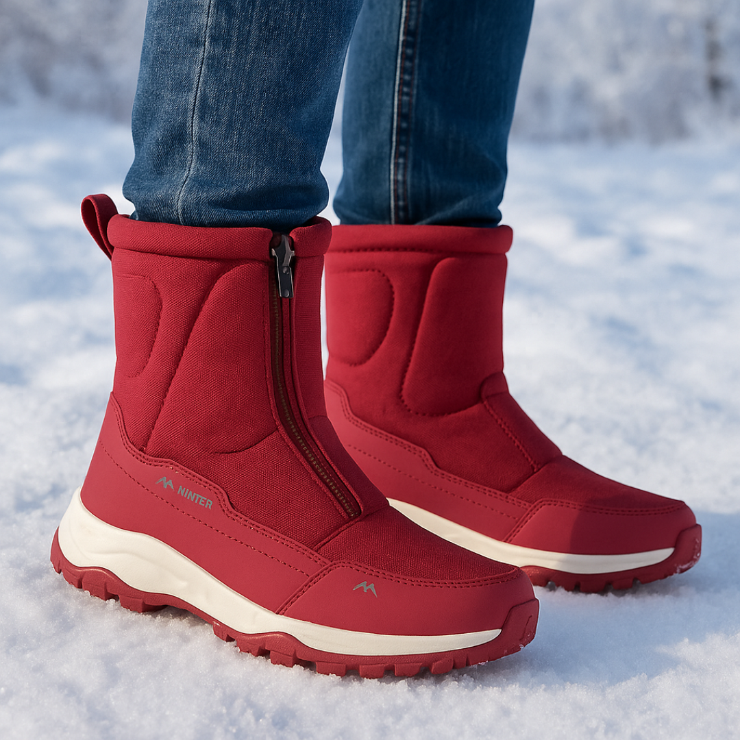 Wasserdichte Winterstiefel Damen gefüttert – FrostTrek Urban