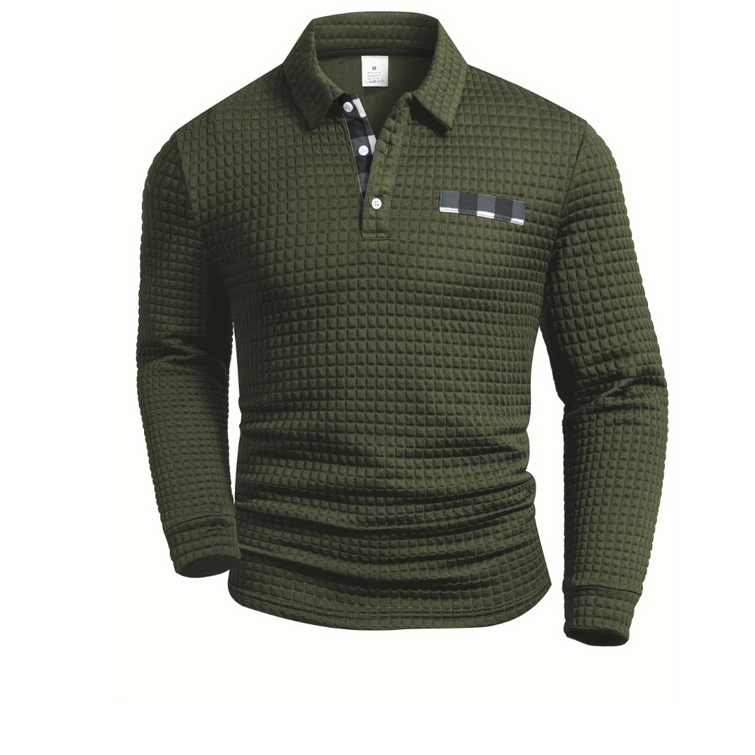 Nordspur | BlackWaffle Langarm-Pullover