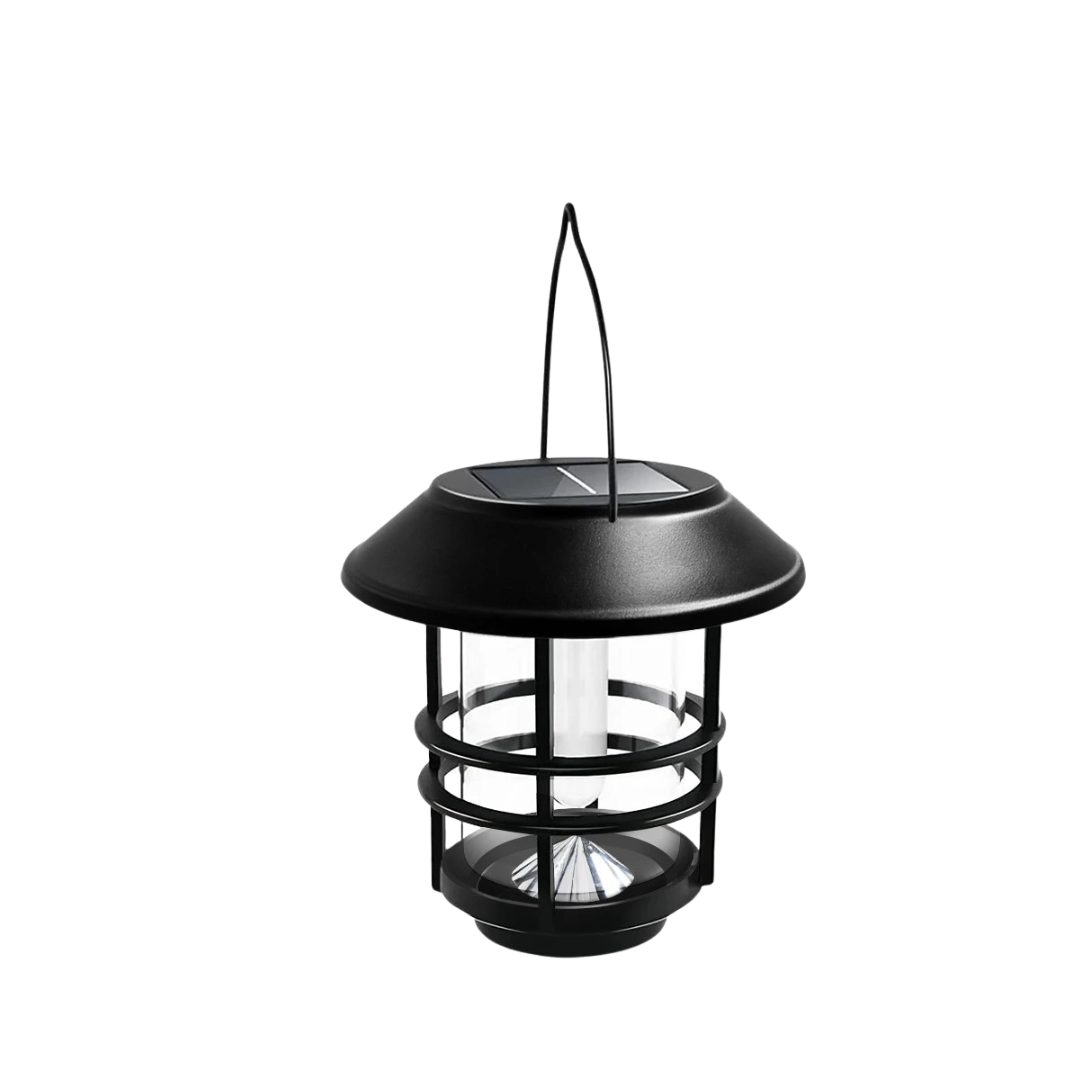 Solar Wandlaterne mit Flammeneffekt (2er-Set) – FlammaLux Duo