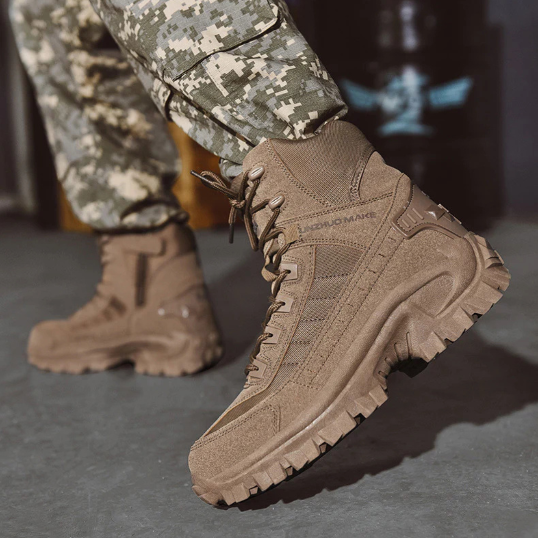 Stiefel Herren Tactical Winter mit Grip-Sohle & Warmfutter – TerraForce Boots