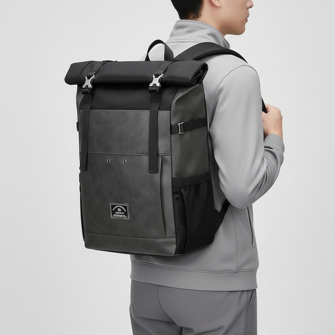Nordspur | Rolltop-Rucksack mit großem Fassungsvermögen
