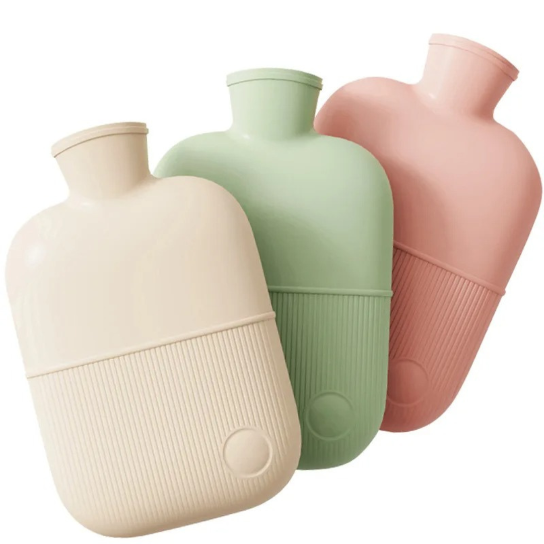 Wärmflasche 2000 ml auslaufsicher – ThermoComfort