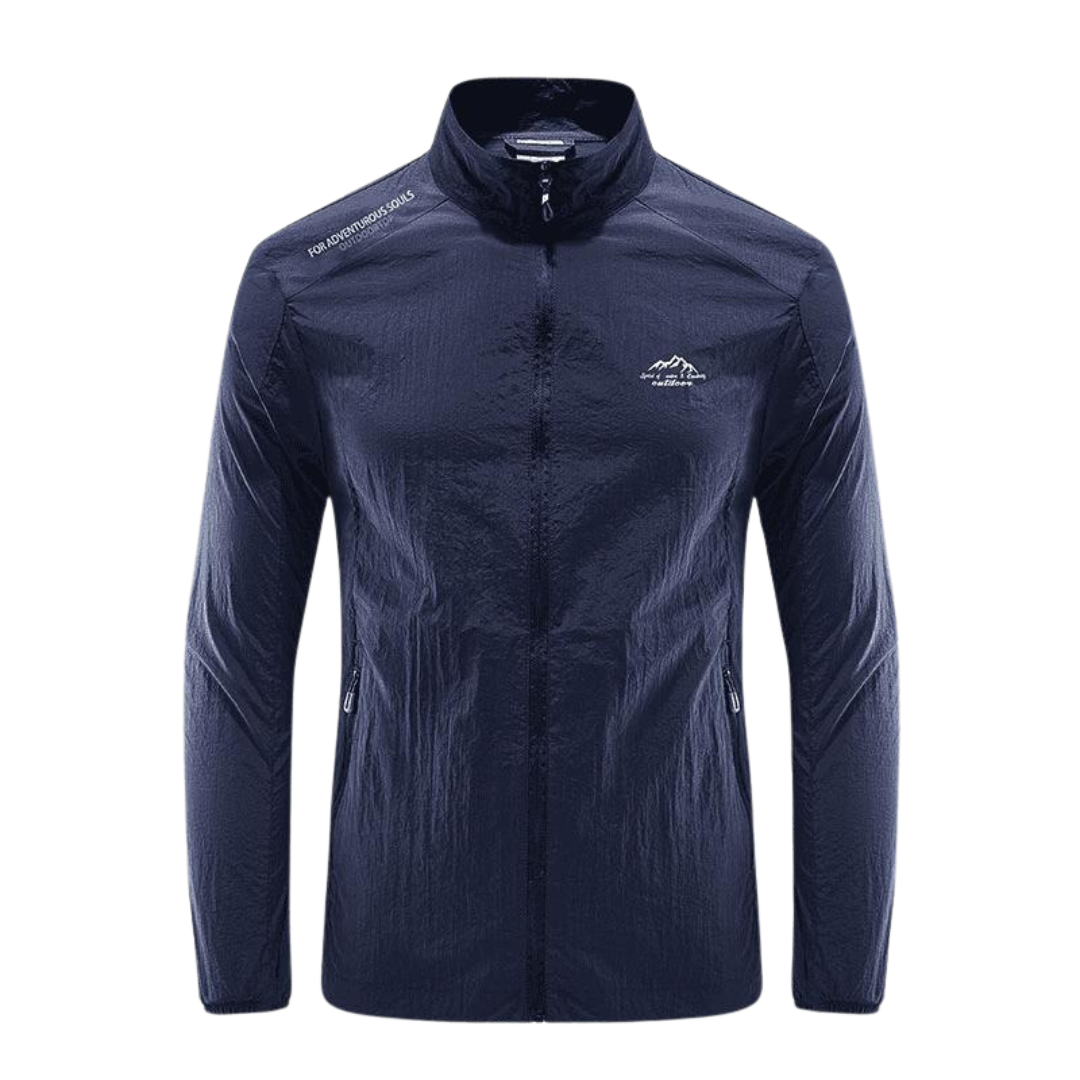 Leichte UV-Schutzjacke für Herren – Winddichte Sommer Outdoor Windjacke