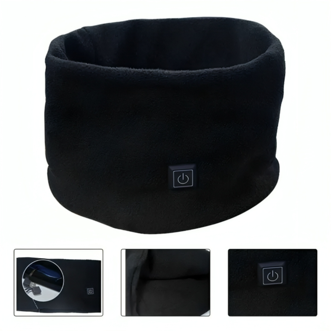 Nackenwärmer Heizschal mit 3 Temperaturstufen & USB-C – PolarHeat Scarf