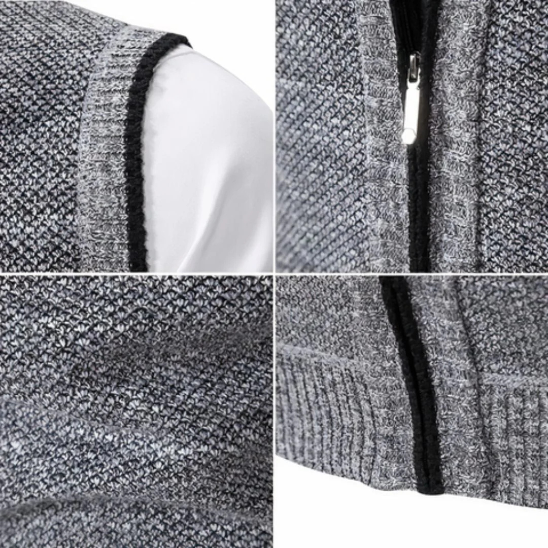 Pullover Bodywarmer Herren mit Reißverschluss & leichter Isolierung – ClassicLayer Vest