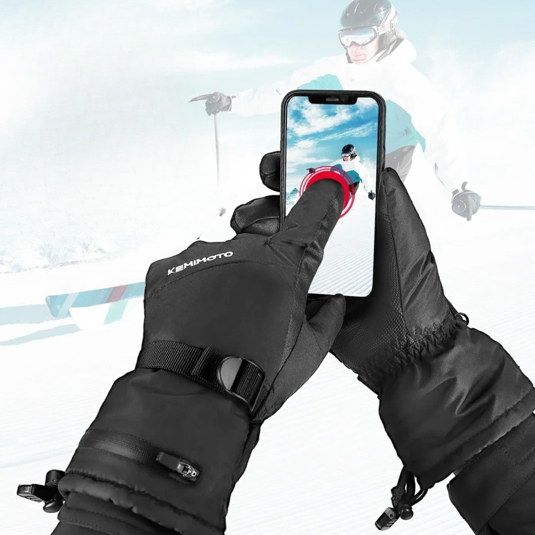 Skihandschuhe wasserdicht Touchscreen – FrostGrip Pro