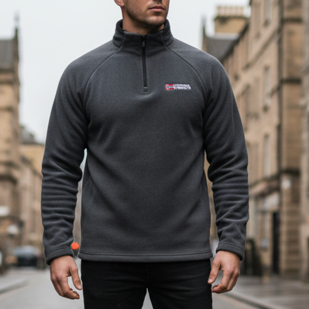 Nordspur | FrostLine Fleece-Pullover mit Halb-Reißverschluss