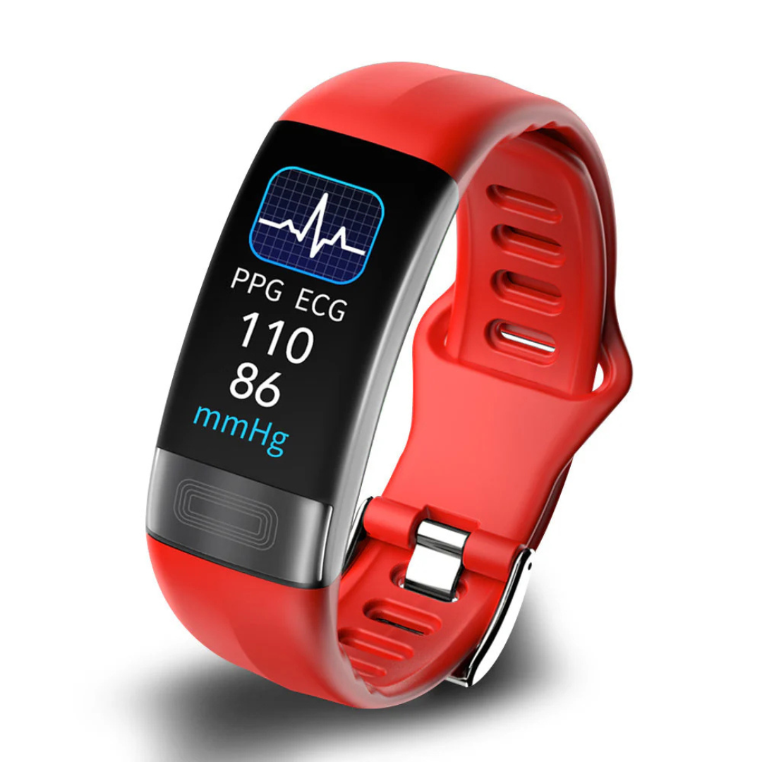 Smartwatch mit EKG, Blutdruck- & Schlaftracking – P11Plus HealthBand