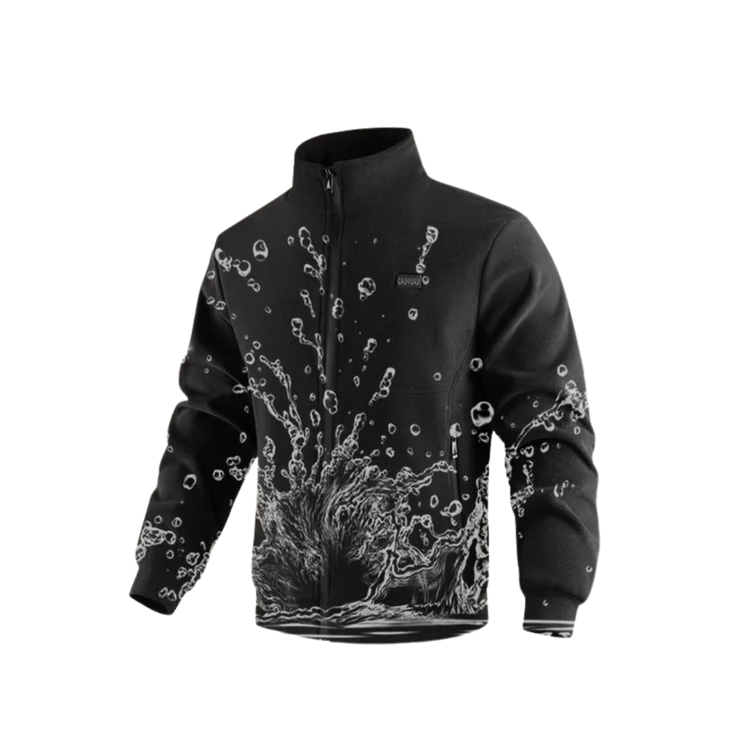 Beheizt Jacke mit 8 Heiz-Zonen & Fleece-Futter – ThermoCore Pro